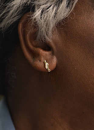 Clogau Past Present Future 9ct Yellow & Rose Gold Plated Earrings