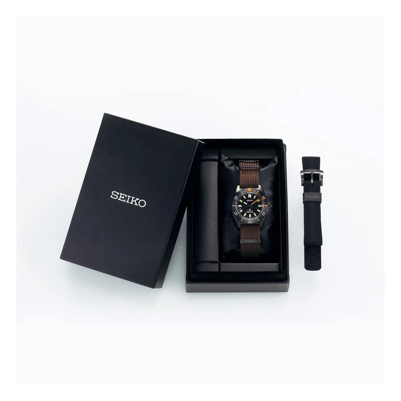 Seiko Prospex Black Series 1965 Re-Creation 40mm Dial Automatic Watch - Steffans Jewellers