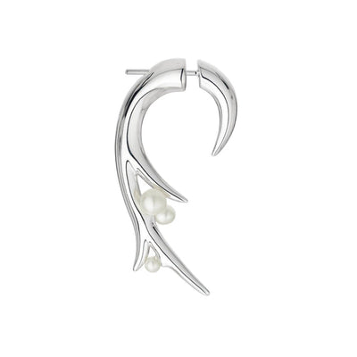 Shaun Leane Hooked Pearl Large Earrings - Steffans Jewellers