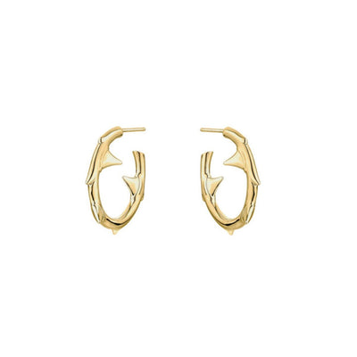 Shaun Leane Rose Thorn Small Hoop Earrings - Steffans Jewellers