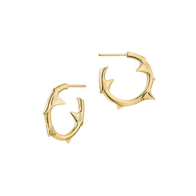 Shaun Leane Rose Thorn Small Hoop Earrings - Steffans Jewellers