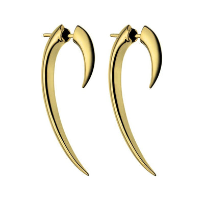 Shaun Leane Silver and Gold Plated Size 1 Hook Earrings - Steffans Jewellers