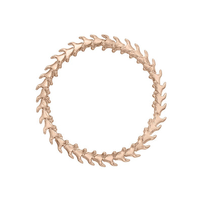 Shaun Leane Thin Rose Gold Plated Serpent Bracelet - Steffans Jewellers