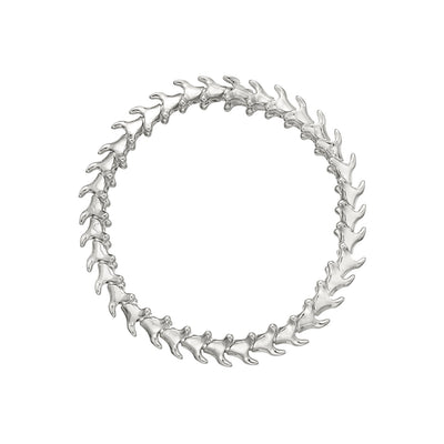 Shaun Leane Thin Sterling Silver Serpent Bracelet - Steffans Jewellers