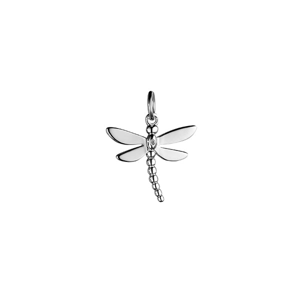 Steff Wildwood Silver & Diamond Dragonfly Charm