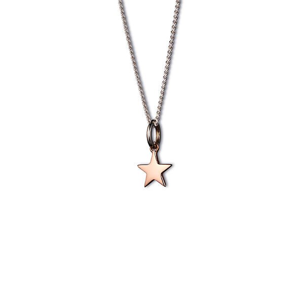 Steff Rose Gold Vermeil Mini Star Pendant - Steffans Jewellers