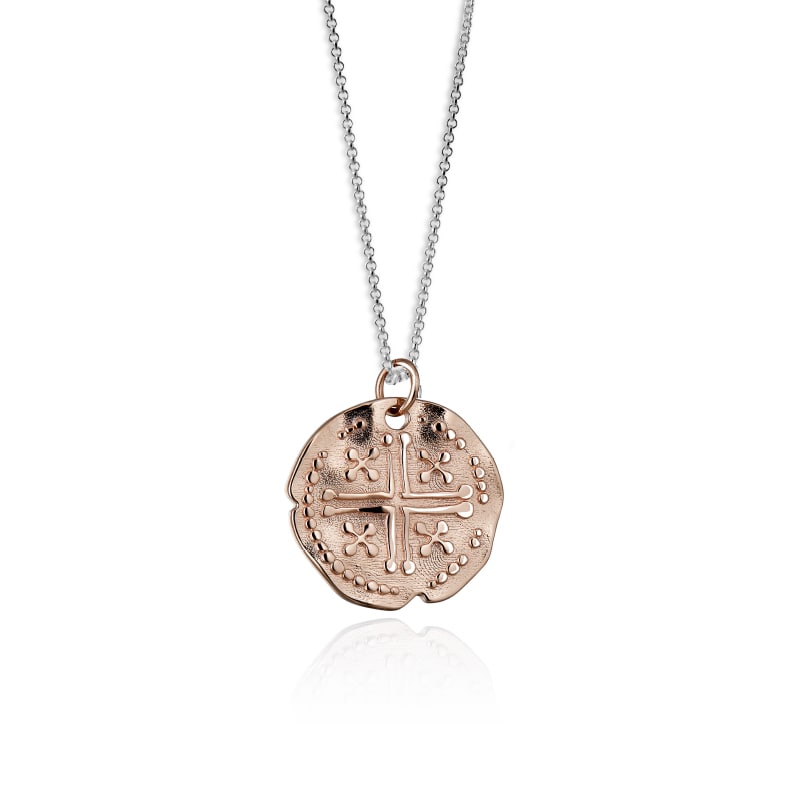 Steff Short Cross Coin Pendants with Chain - Steffans Jewellers