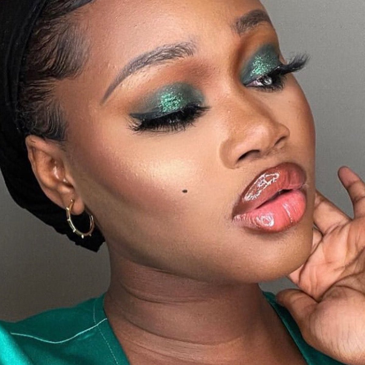 Steff Soho Medium Spike Hoop Earrings - Steffans Jewellers