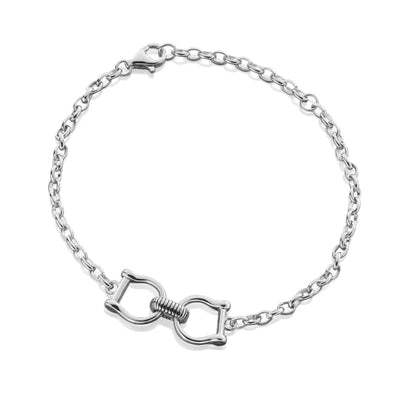 Steff Soho Mini Stirrup Link Bracelets - Steffans Jewellers