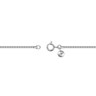 Steff Thames Sterling Silver Box Belcher Chain - 16"/18" - Steffans Jewellers