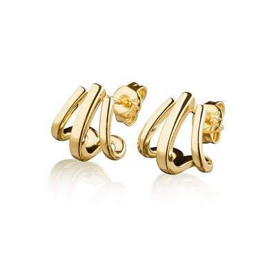 Steff Triple Illusion Hoop Earrings - Steffans Jewellers