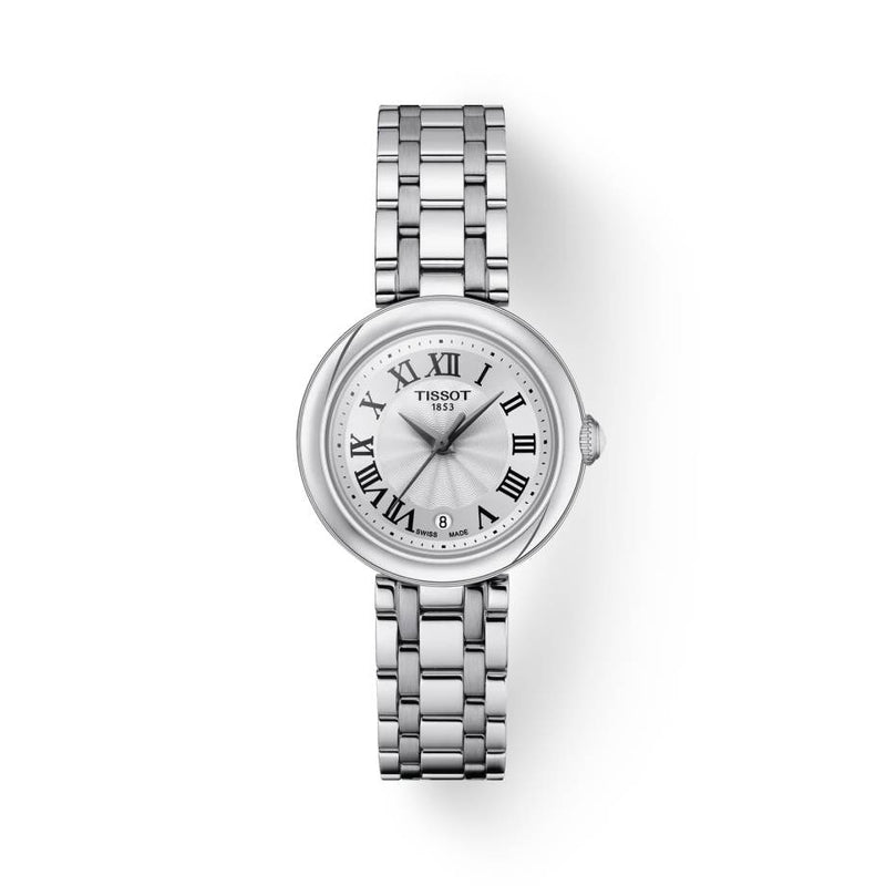 Tissot Bellissima Small Lady Stainless Steel & White dial 26mm Quartz Ladies Watch