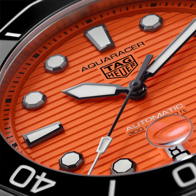 TAG Heuer Aquaracer Professional 300 Diver 43mm Orange Automatic Men's Watch