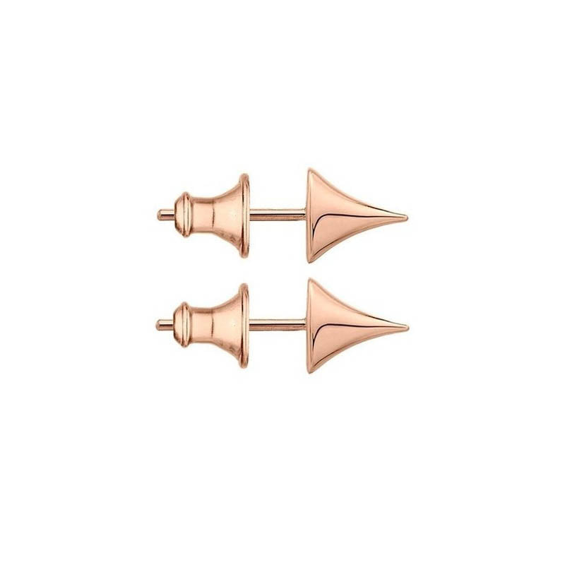 Shaun Leane Small Rose Thorn Rose Gold Stud Earrings