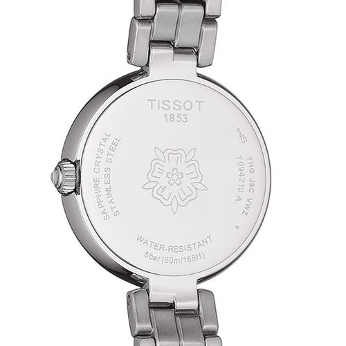 Tissot Flamingo Ladies Watch with White Mother of Pearl (Silver)