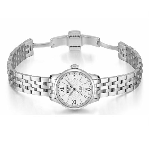 Tissot Le Locle Automatic Lady Stainless Steel White Dial Watch