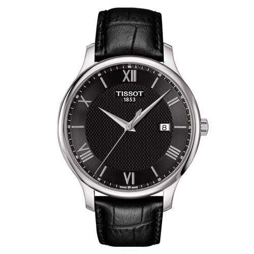 Tissot Tradition Gents Watch (Black/Silver/Black)