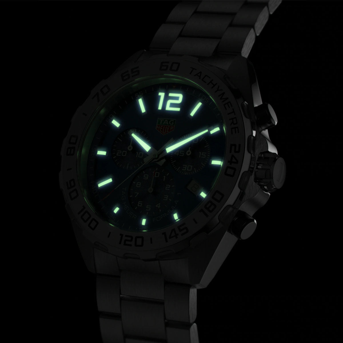 TAG Heuer Men's 43mm Formula 1 Blue Dial Chronograph Quartz Watch Men's Watch