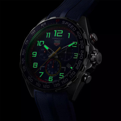 TAG Heuer Formula 1 X Red Bull Racing Special Edition 43mm Blue Quartz Chronograph Men's Watch