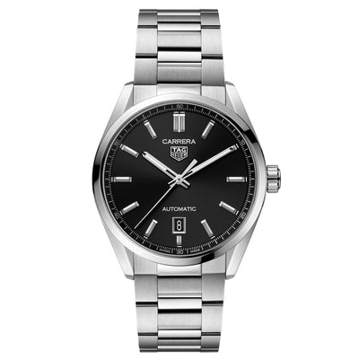 TAG Heuer Carrera 39mm Black Dial Men's Automatic Watch
