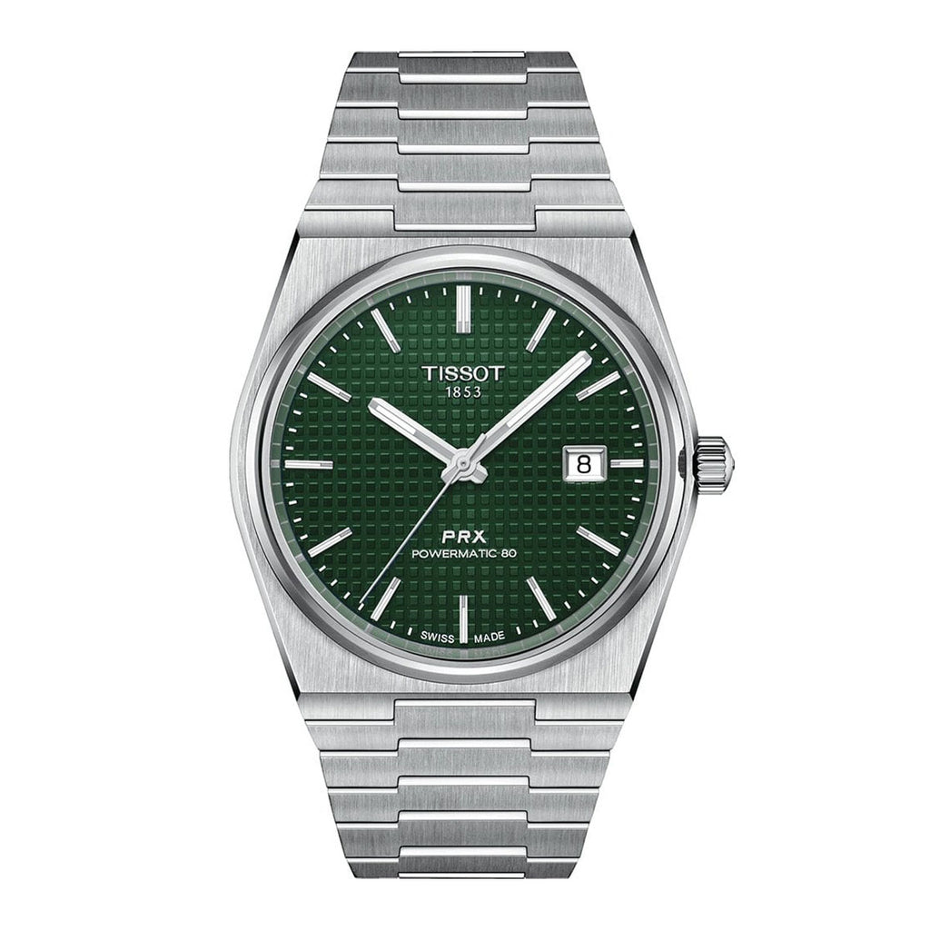 Tissot PRX Powermatic 80 Green Dial Mens Watch from steffans