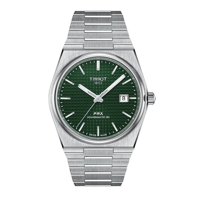 Tissot PRX Powermatic 80 40mm Green Dial Automatic Men's Watch
