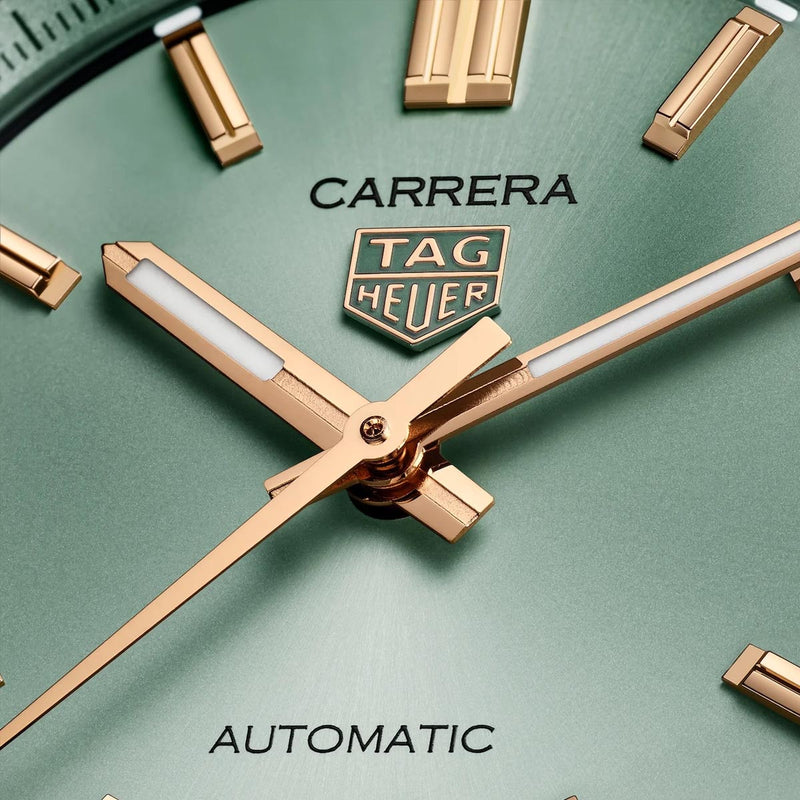 TAG Heuer Carrera Date 36mm Green Automatic Ladies Watch