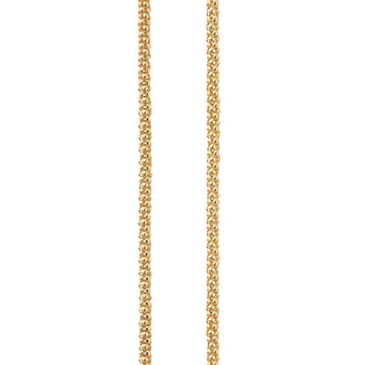 Steffans 9ct Yellow Gold Stella Popcorn Necklace